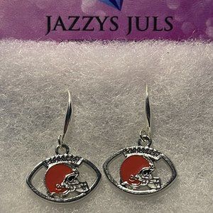 Cleveland Browns NFL Fashion Dangle Earrings NEW